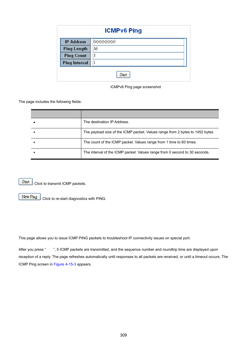 3 remote ip ping test | PLANET XGSW-28040 User Manual | Page 309 / 574