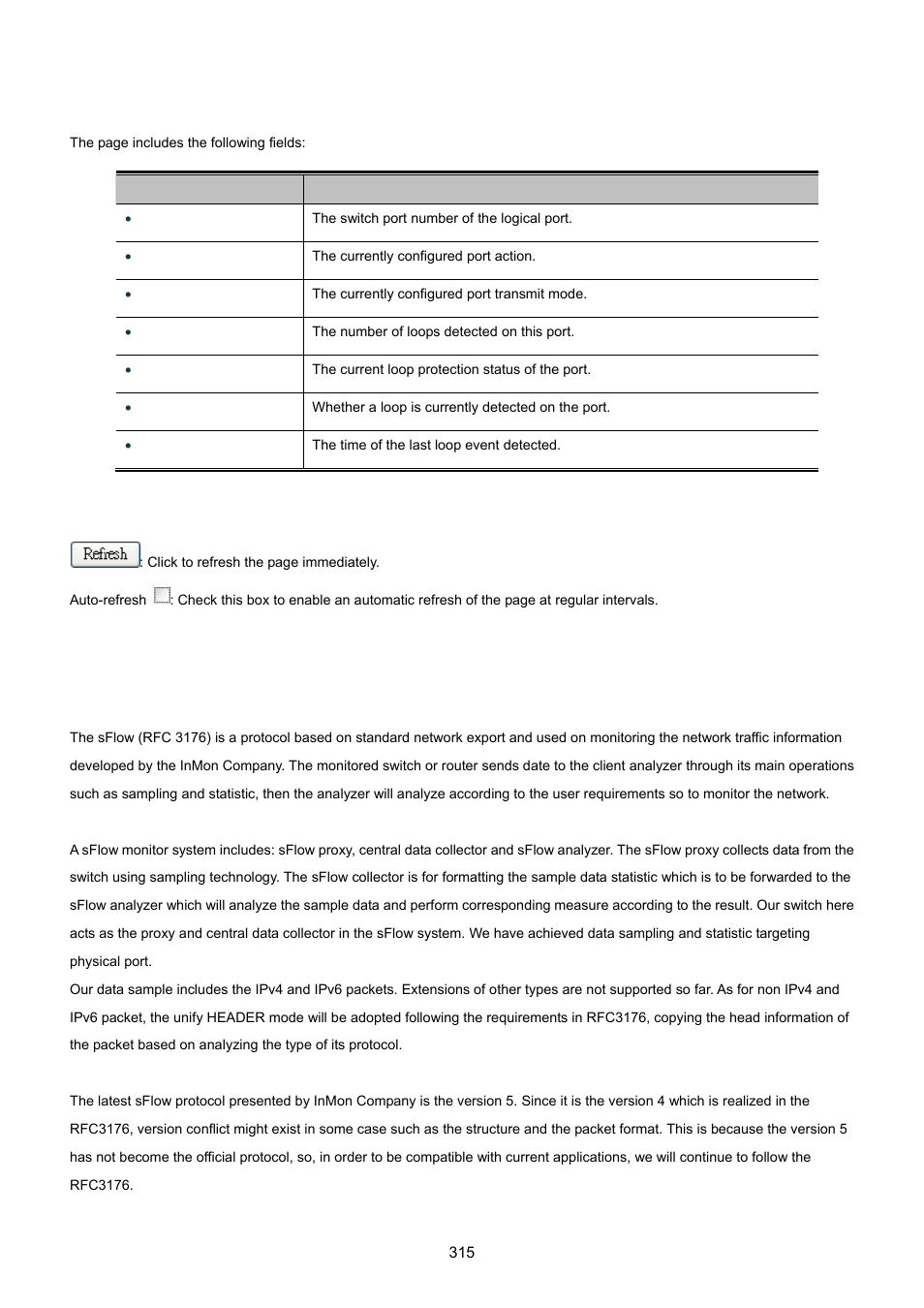 17 sflow | PLANET XGSW-28040 User Manual | Page 315 / 574