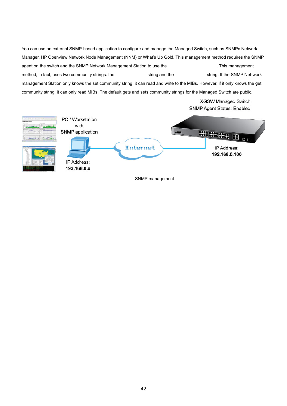 5 snmp-based network management | PLANET XGSW-28040 User Manual | Page 42 / 574