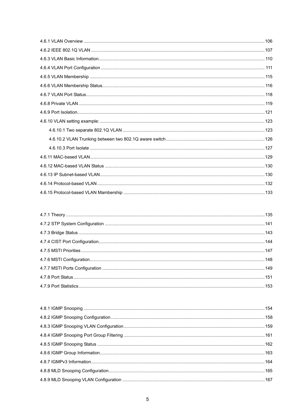 PLANET XGSW-28040 User Manual | Page 5 / 574