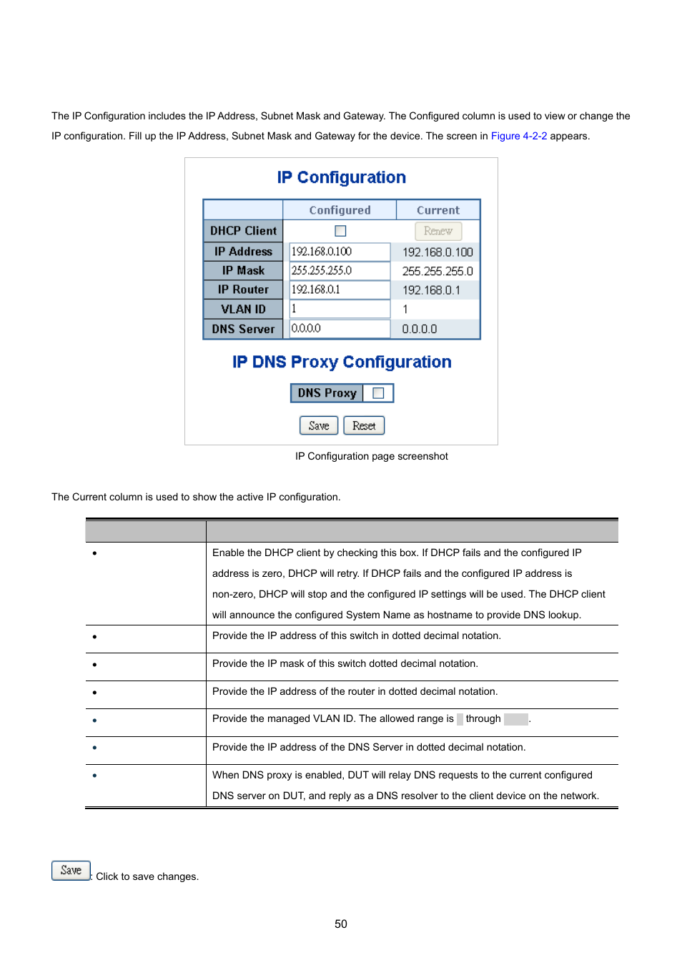 2 ip configuration | PLANET XGSW-28040 User Manual | Page 50 / 574