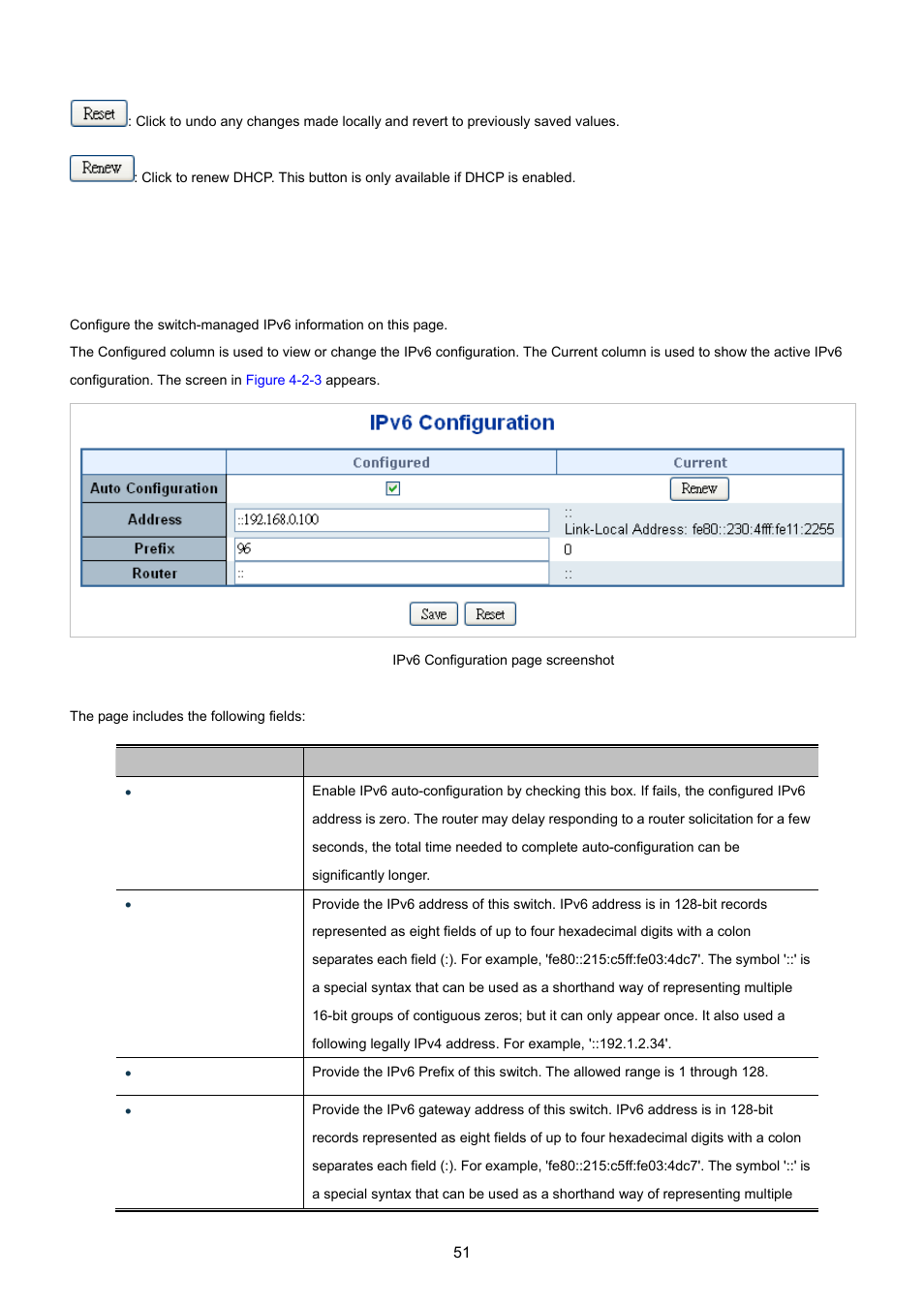 3 ipv6 configuration | PLANET XGSW-28040 User Manual | Page 51 / 574