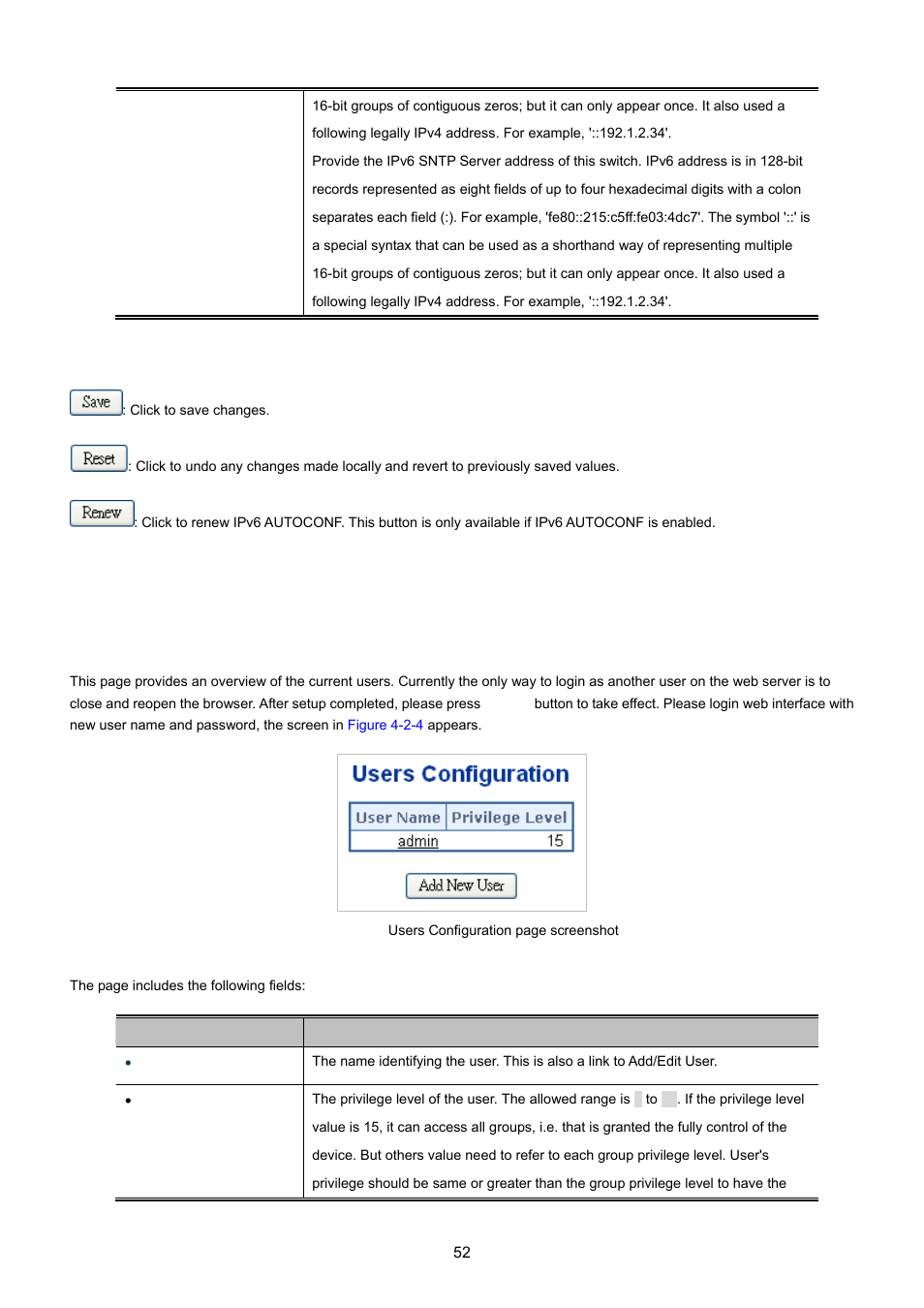 4 users configuration | PLANET XGSW-28040 User Manual | Page 52 / 574