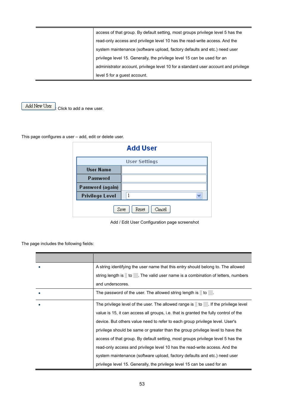 PLANET XGSW-28040 User Manual | Page 53 / 574