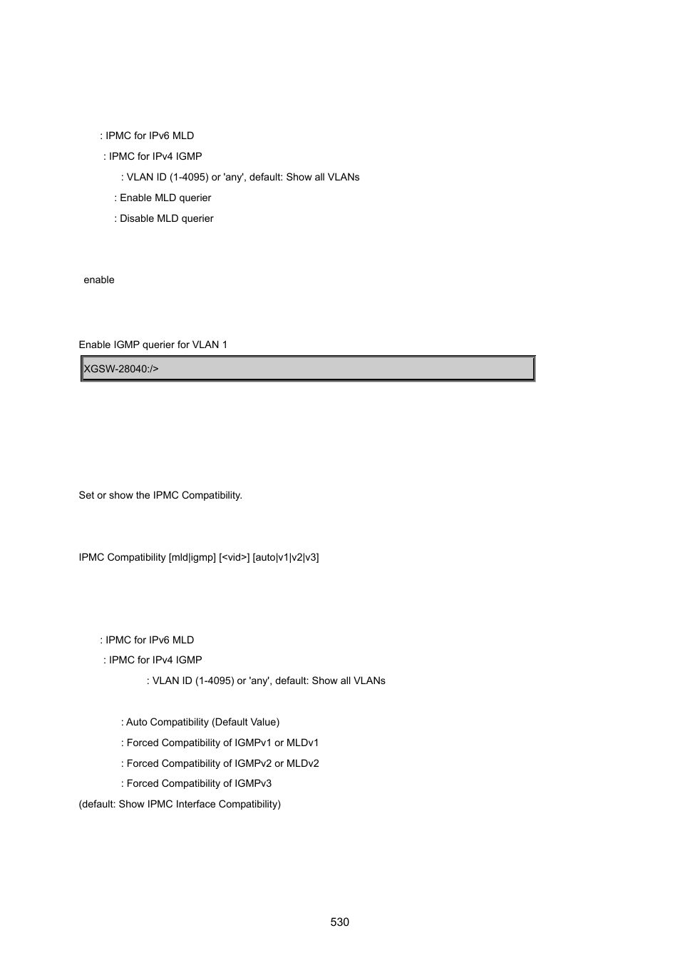 Ipmc compatibility | PLANET XGSW-28040 User Manual | Page 530 / 574