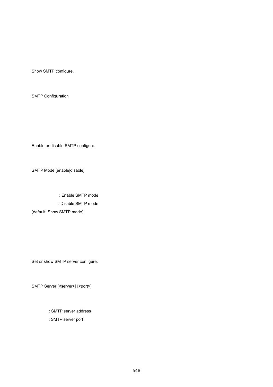 24 smtp command, Smtp configuration, Smtp mode | Smtp server | PLANET XGSW-28040 User Manual | Page 546 / 574