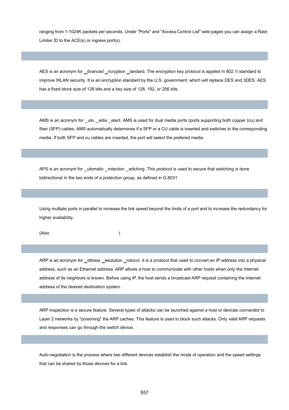 PLANET XGSW-28040 User Manual | Page 557 / 574