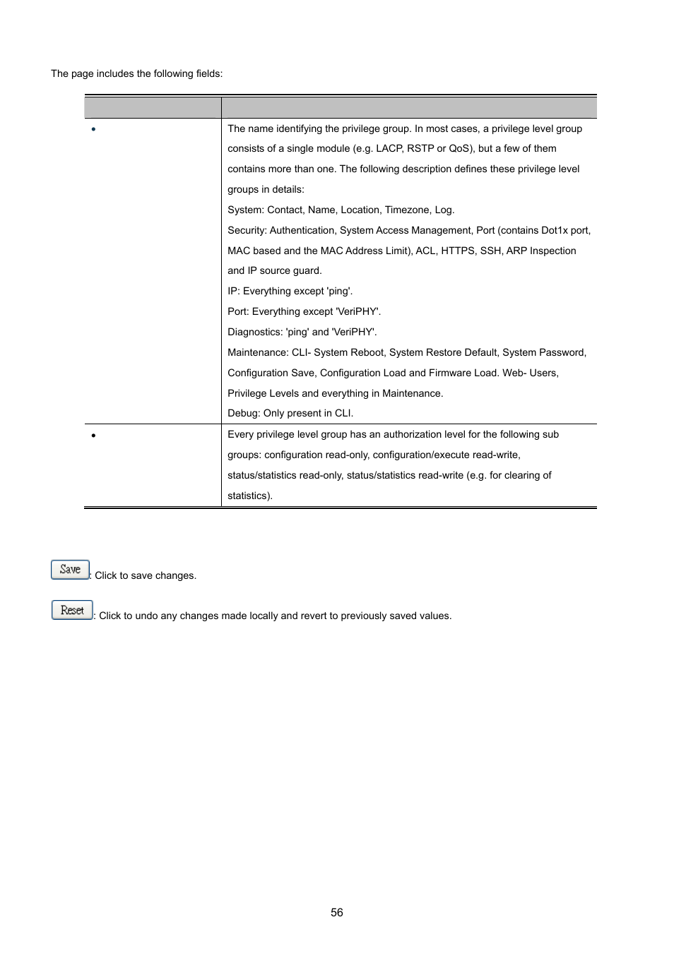 PLANET XGSW-28040 User Manual | Page 56 / 574