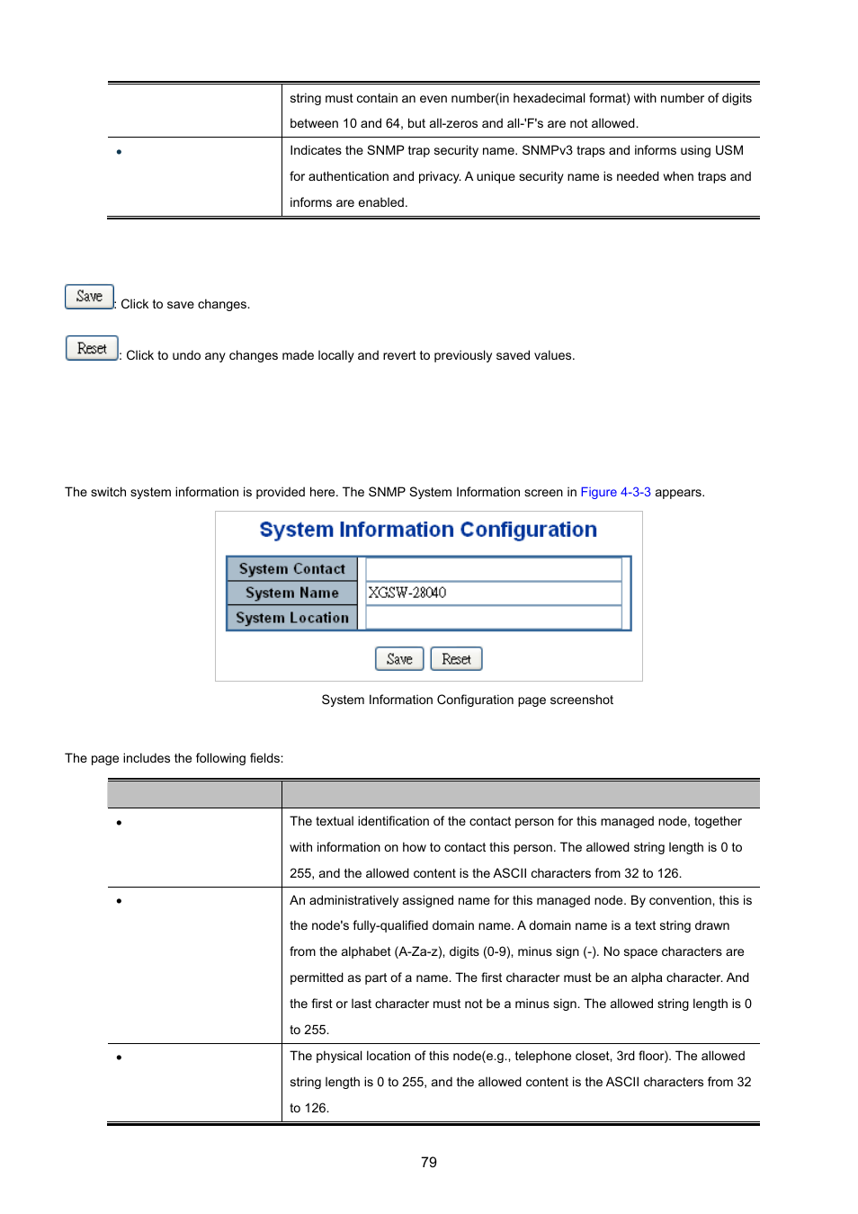 4 snmp system information | PLANET XGSW-28040 User Manual | Page 79 / 574