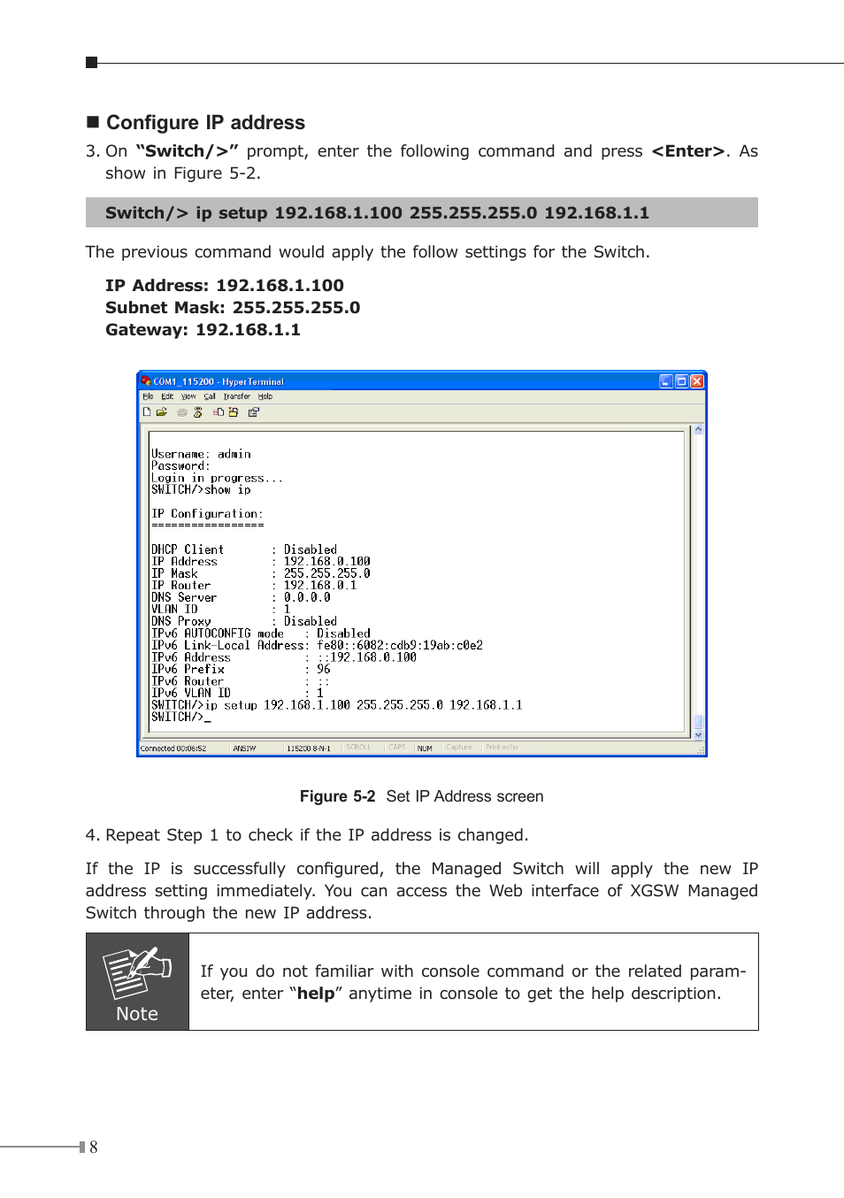 PLANET XGSW-28040 User Manual | Page 8 / 12