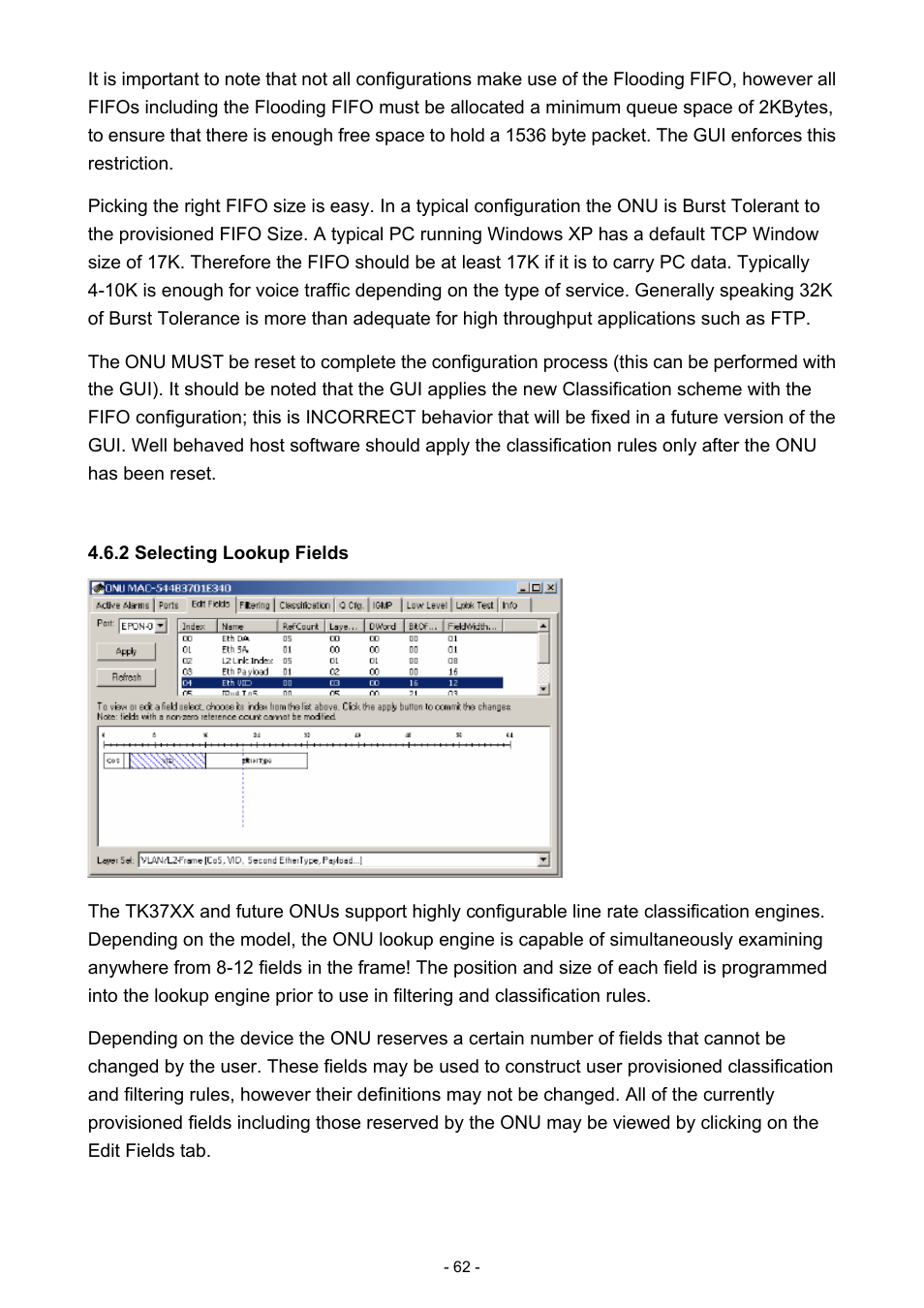 2 selecting lookup fields | PLANET EPL-1000 User Manual | Page 62 / 83