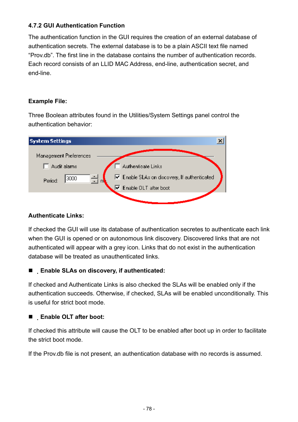 2 gui authentication function | PLANET EPL-1000 User Manual | Page 78 / 83