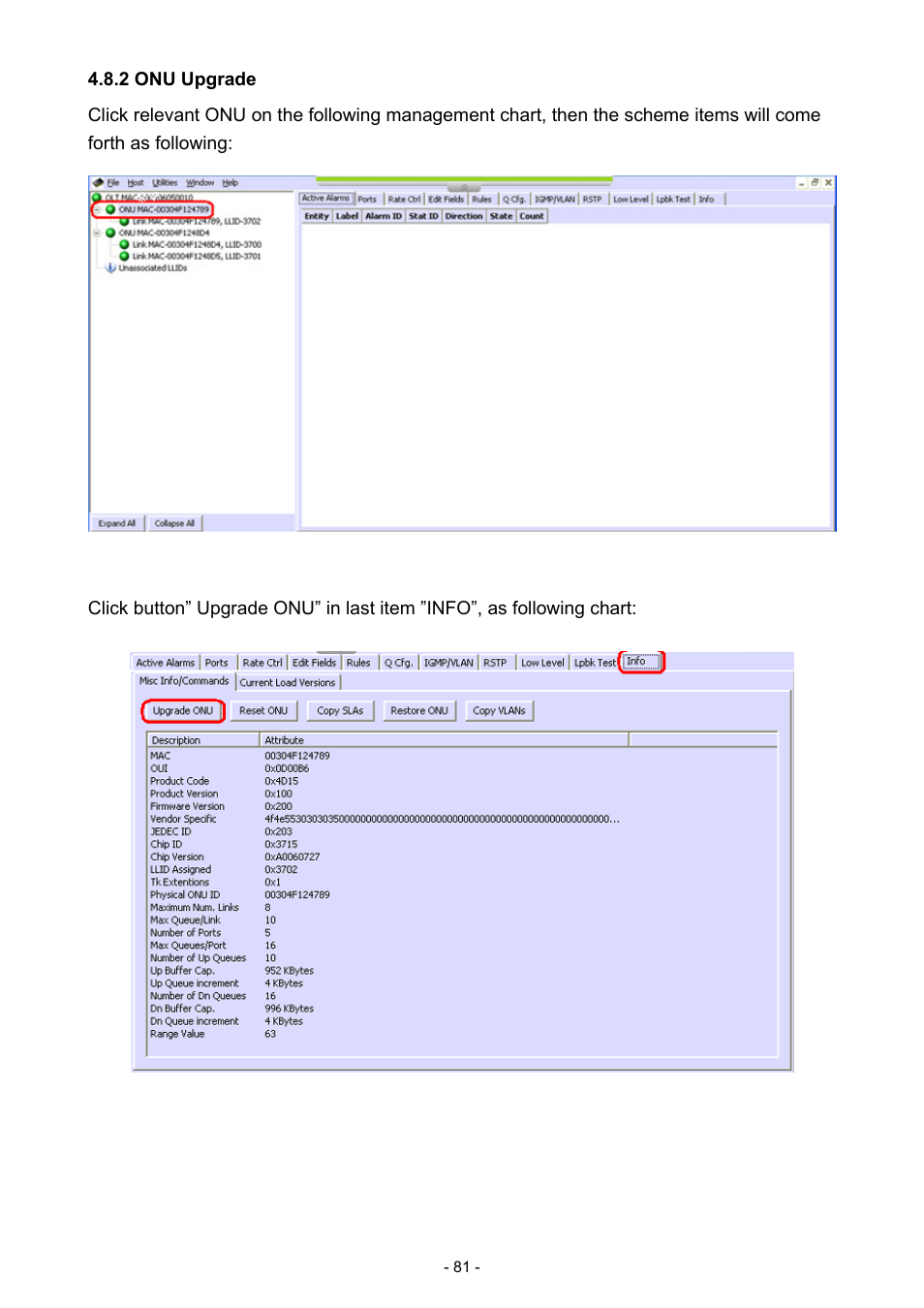 2 onu upgrade | PLANET EPL-1000 User Manual | Page 81 / 83