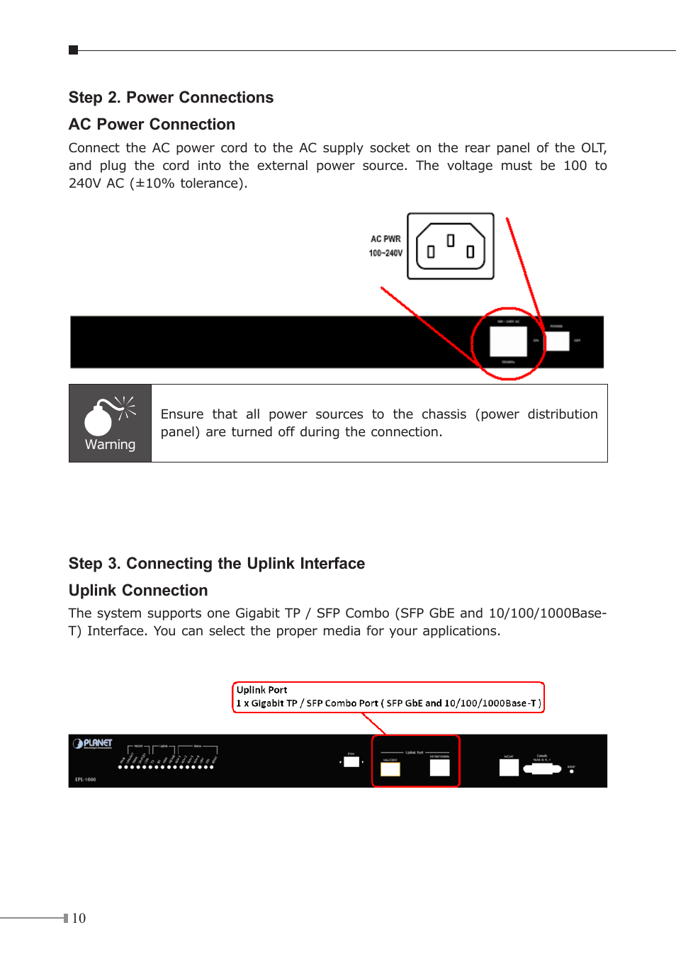 PLANET EPL-1000 User Manual | Page 10 / 20