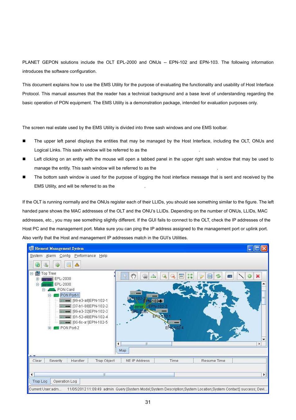 Ems management system | PLANET EPL-2000 User Manual | Page 31 / 81