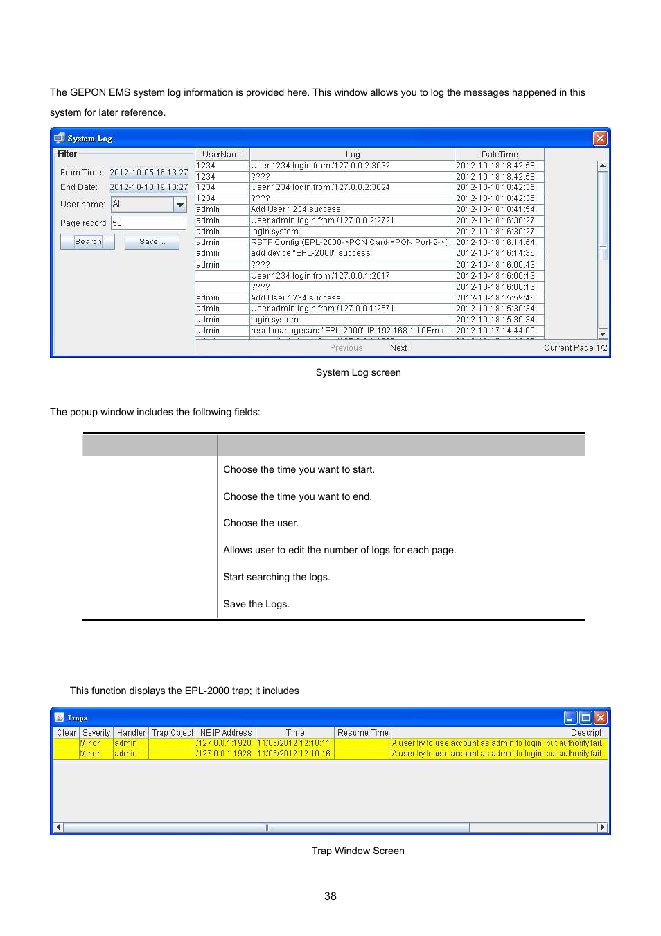 PLANET EPL-2000 User Manual | Page 38 / 81