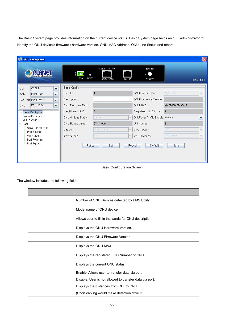 1 basic configuration | PLANET EPL-2000 User Manual | Page 66 / 81