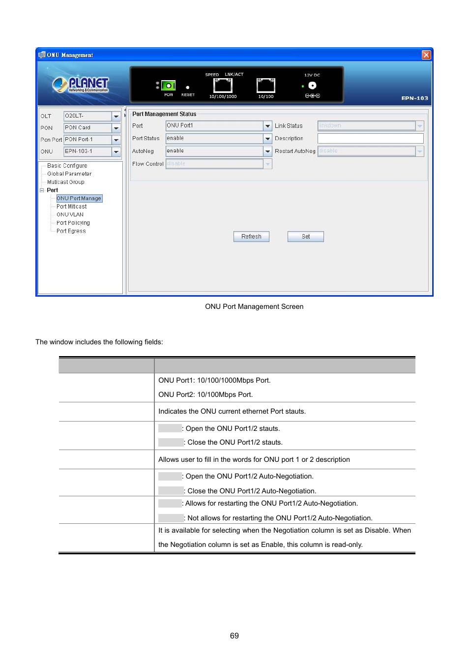 PLANET EPL-2000 User Manual | Page 69 / 81