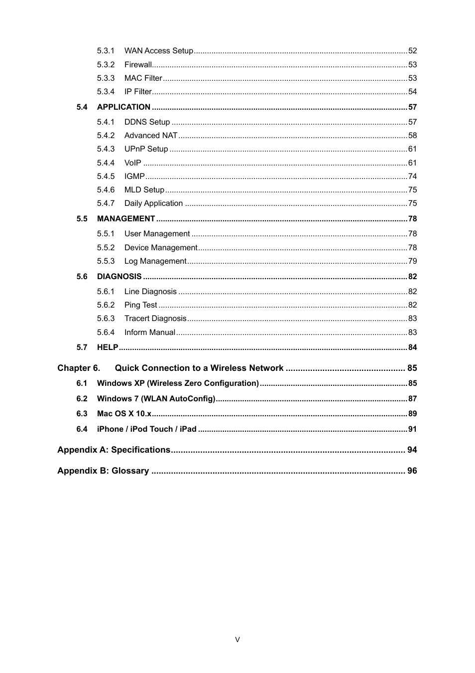 PLANET EPN-402NV User Manual | Page 6 / 104