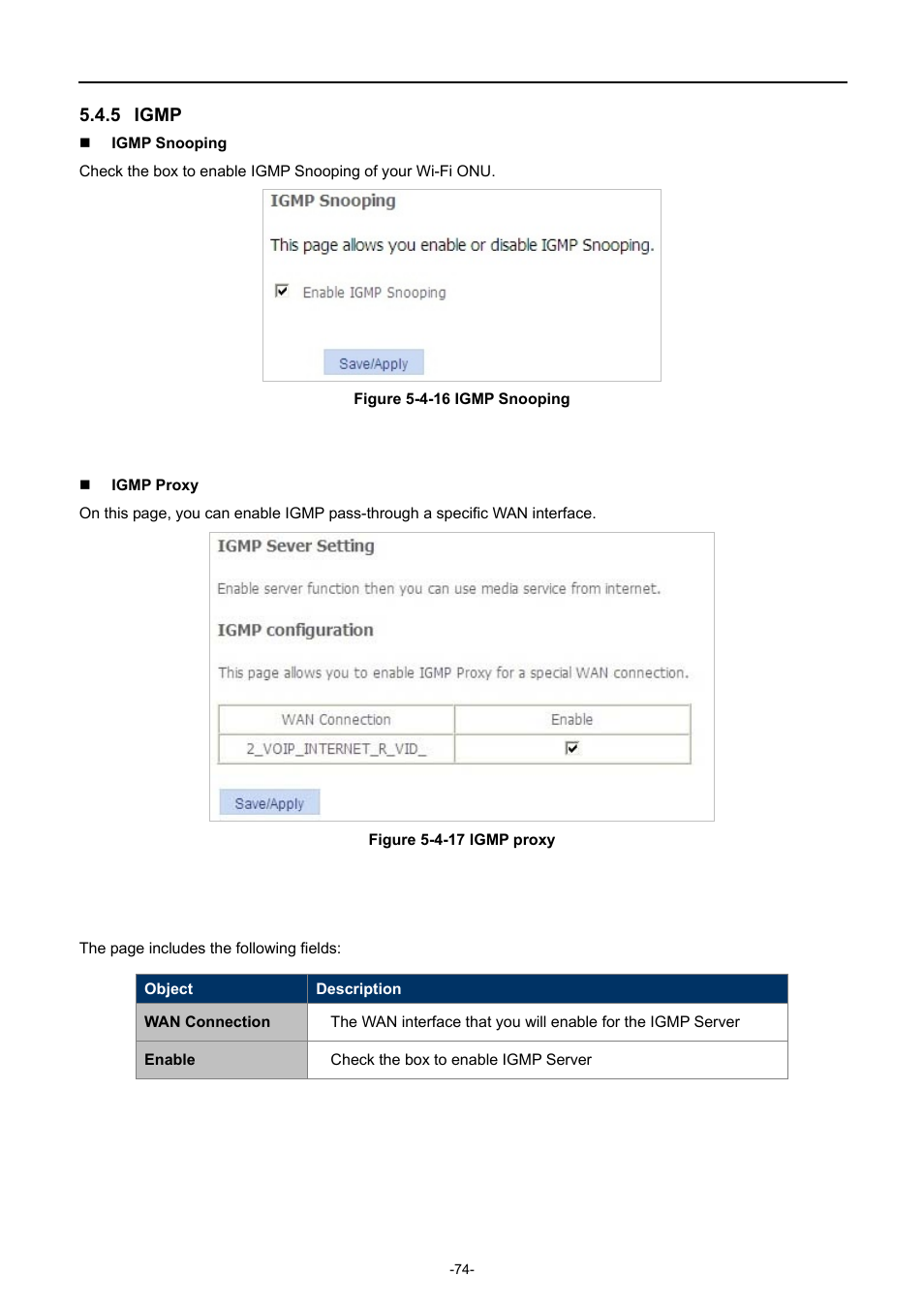 5 igmp, Igmp | PLANET EPN-402NV User Manual | Page 80 / 104