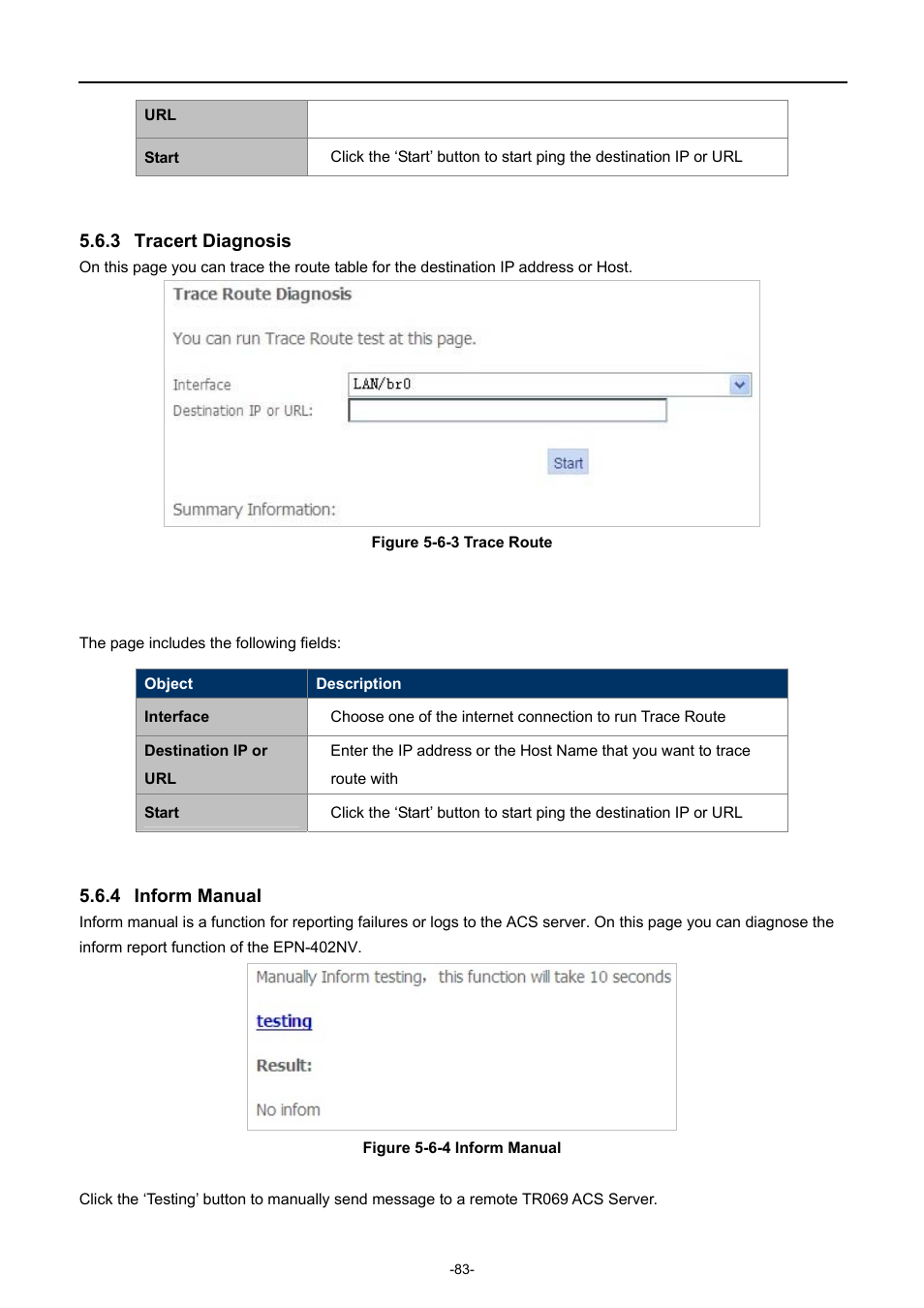 3 tracert diagnosis, 4 inform manual, Tracert diagnosis | Inform manual | PLANET EPN-402NV User Manual | Page 89 / 104