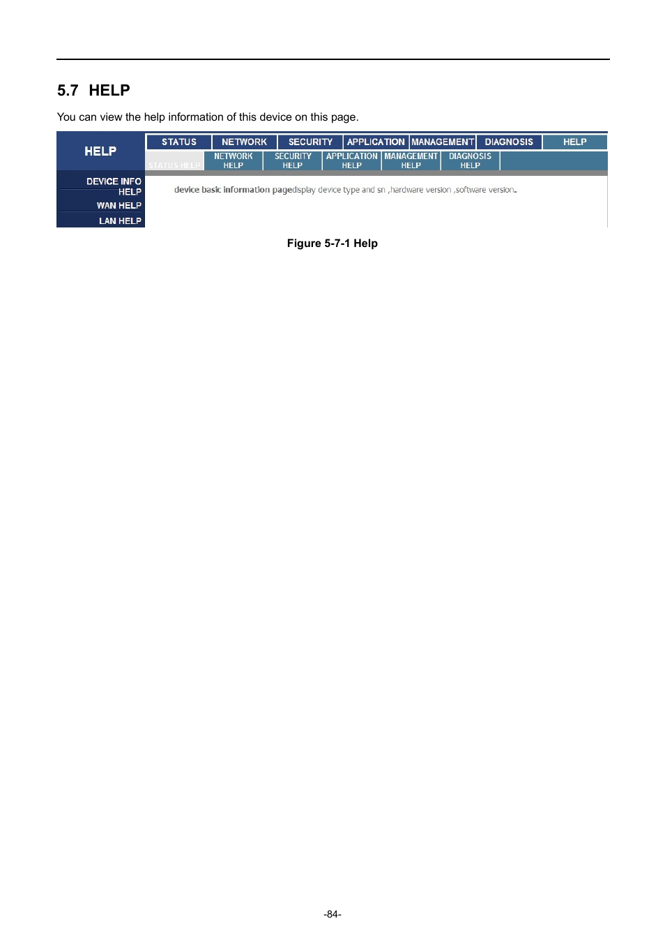 7 help, Help | PLANET EPN-402NV User Manual | Page 90 / 104