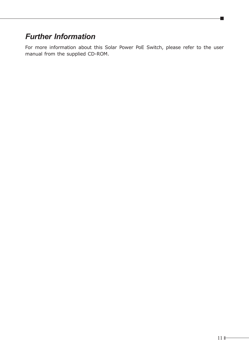 Further information | PLANET BSP-300 User Manual | Page 11 / 11