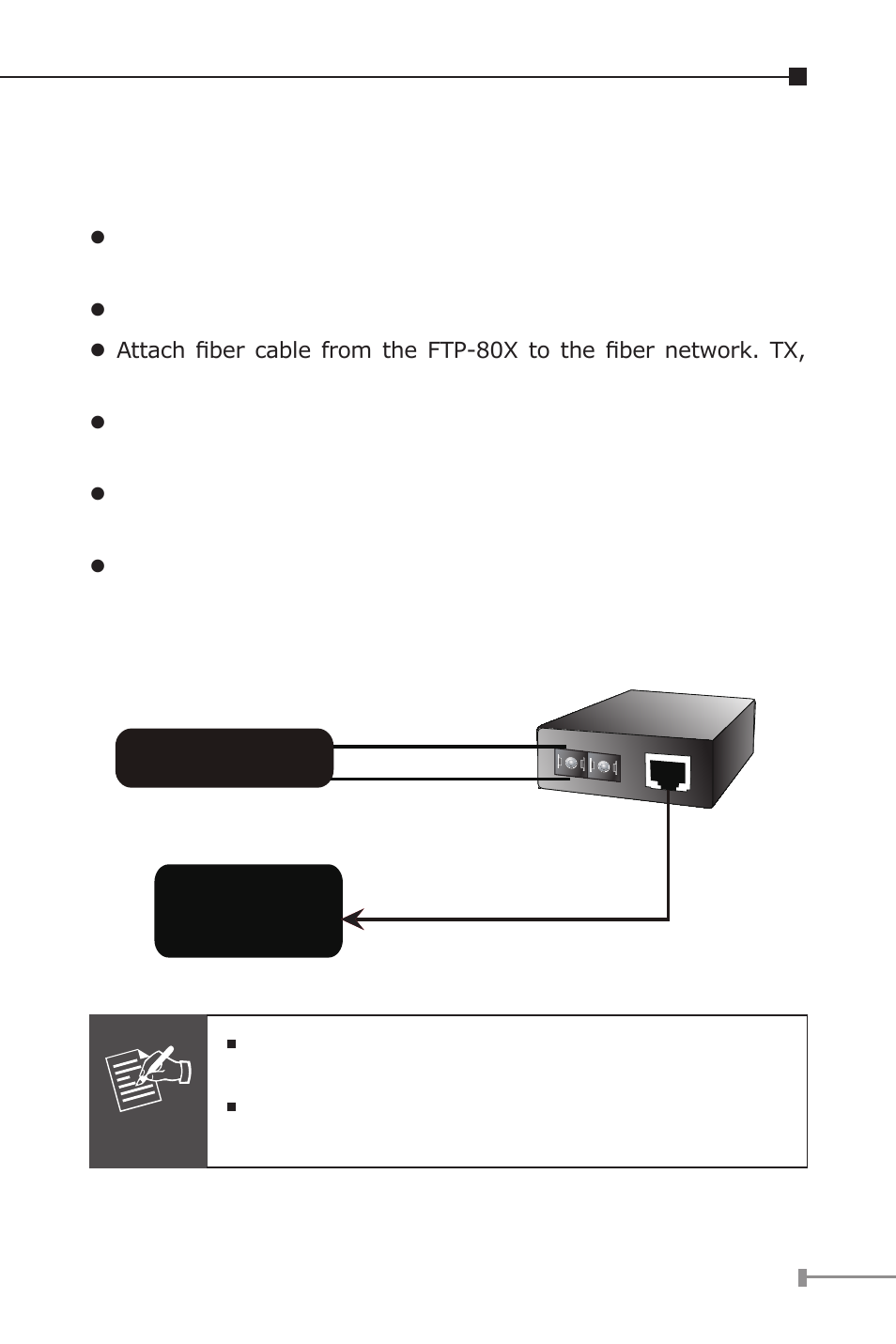 Installing the converter | PLANET FTP-802 User Manual | Page 14 / 22