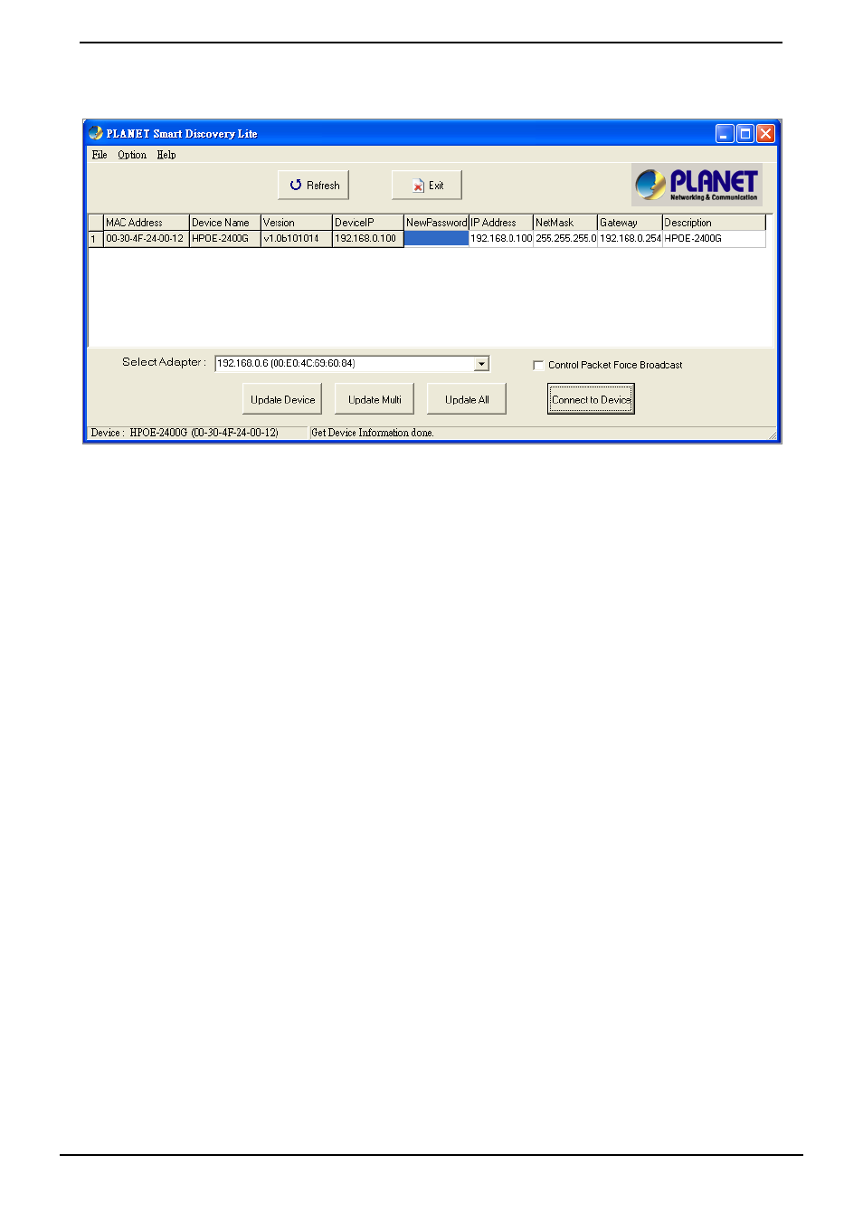 PLANET HPOE-1200G User Manual | Page 21 / 57