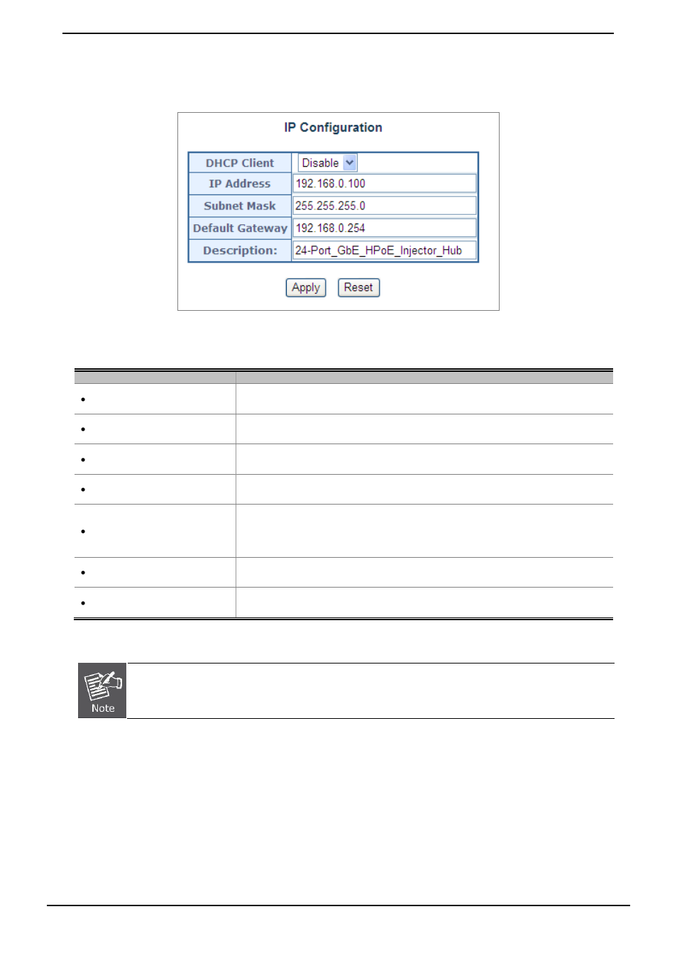 2 ip configuration | PLANET HPOE-1200G User Manual | Page 25 / 57