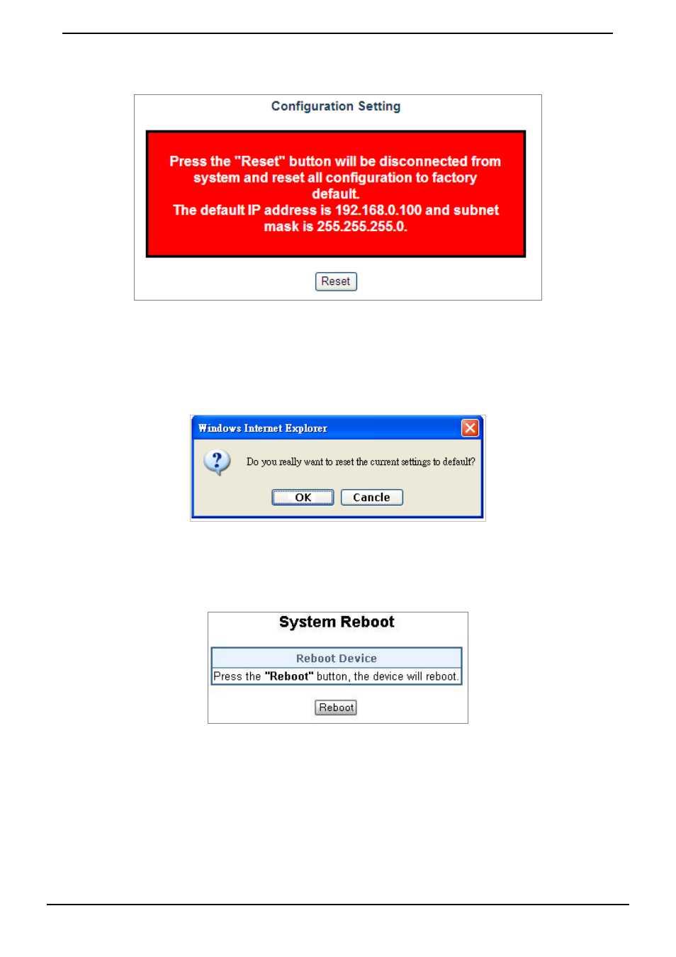 7 factory default | PLANET HPOE-1200G User Manual | Page 32 / 57
