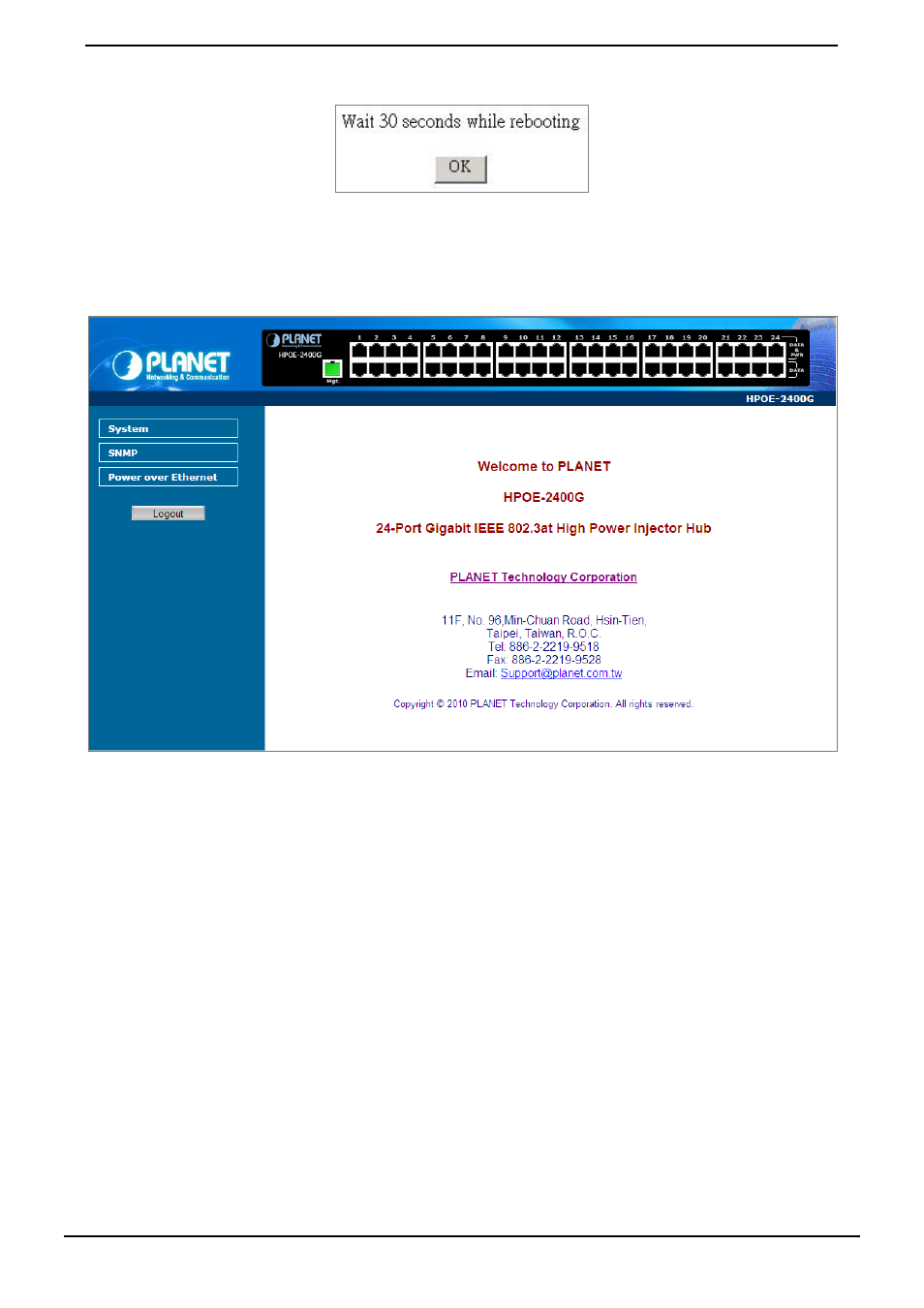 PLANET HPOE-1200G User Manual | Page 33 / 57