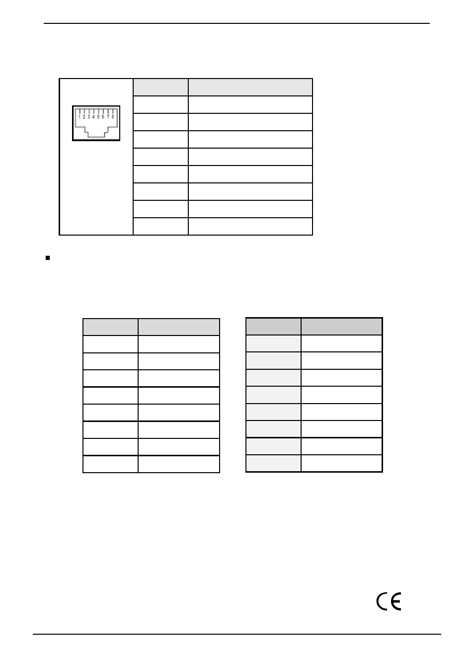 Data, Njector, Rj-45 | Ssignments | PLANET HPOE-1200G User Manual | Page 56 / 57