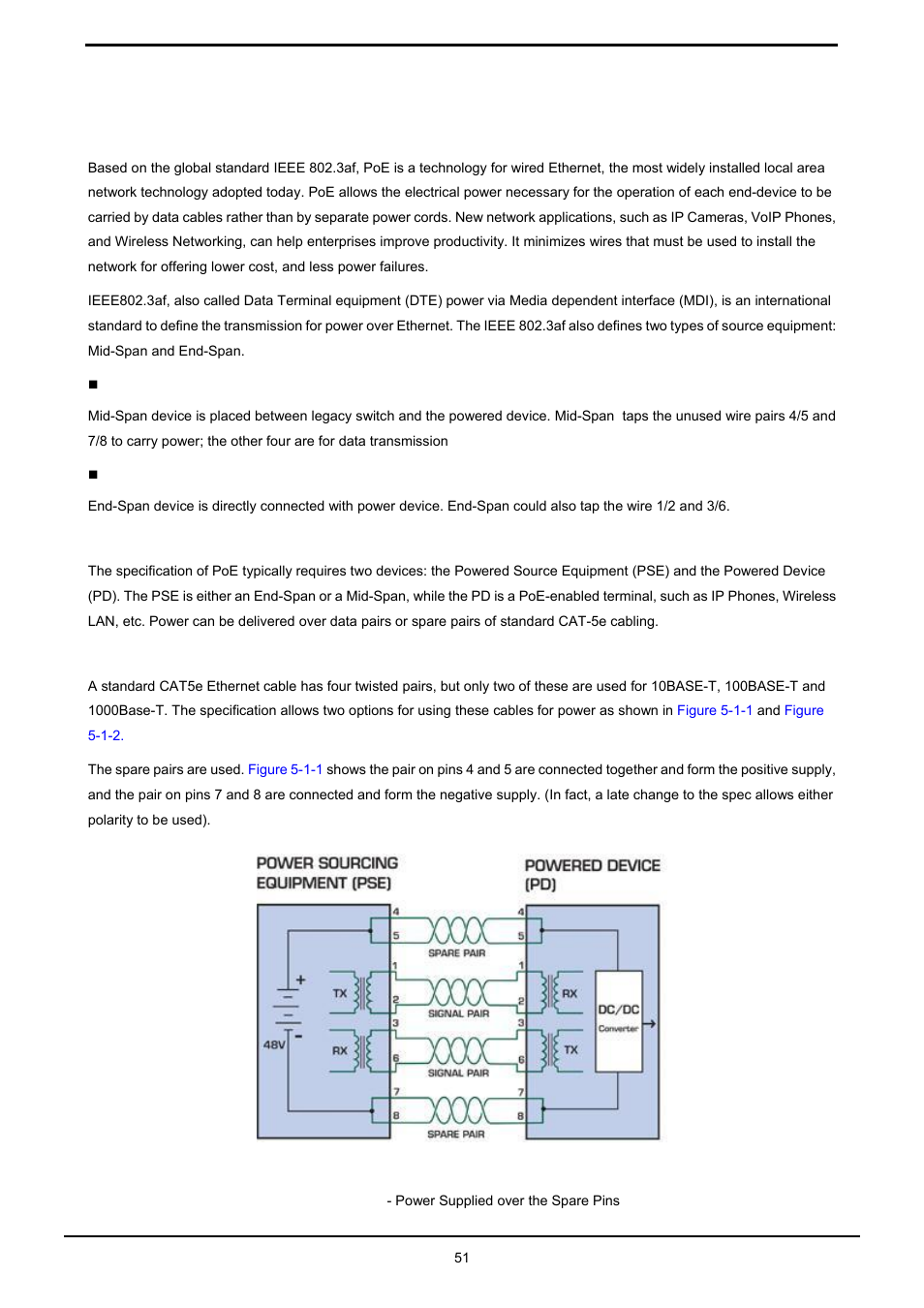 Power over ethernet overview | PLANET HPOE-1200G User Manual | Page 51 / 58