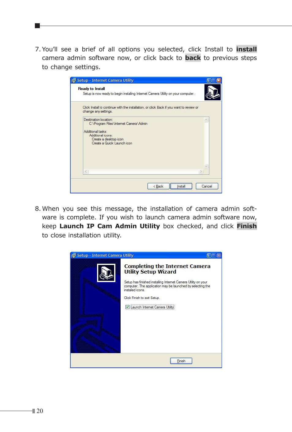 PLANET ICA-107P User Manual | Page 20 / 32