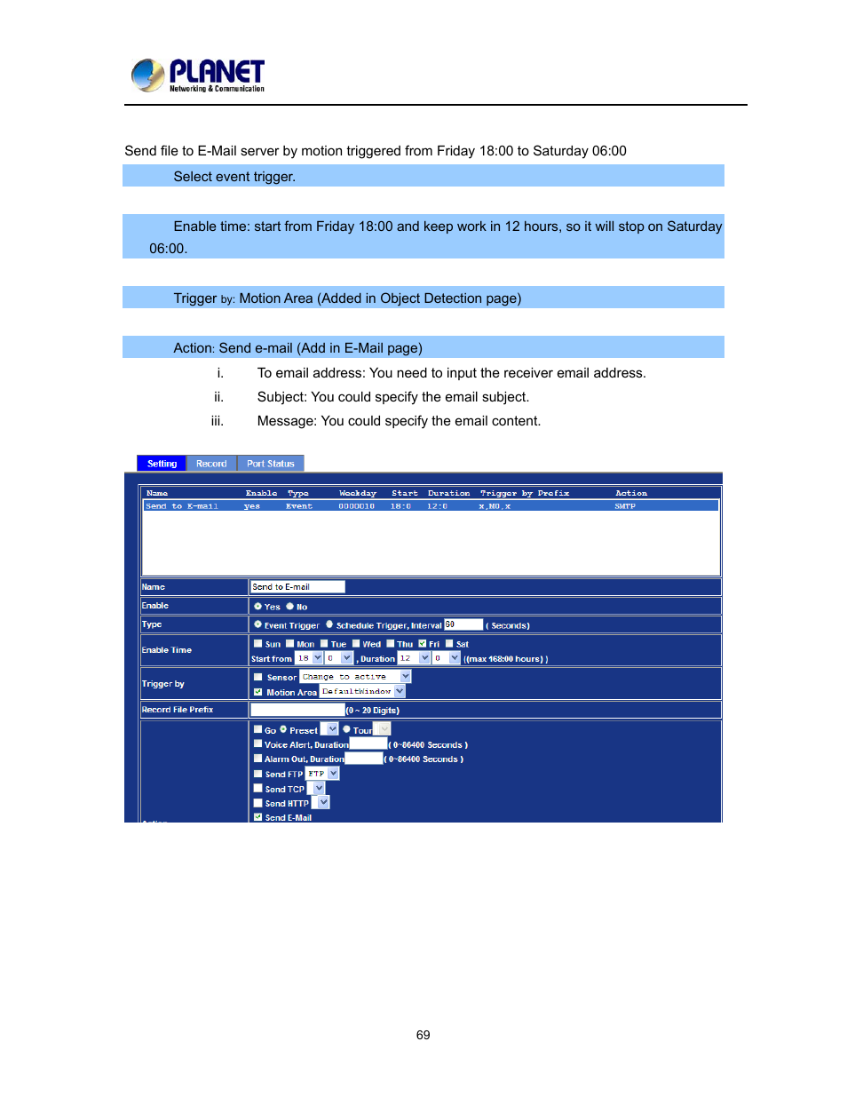 PLANET ICA-2200 User Manual | Page 75 / 95