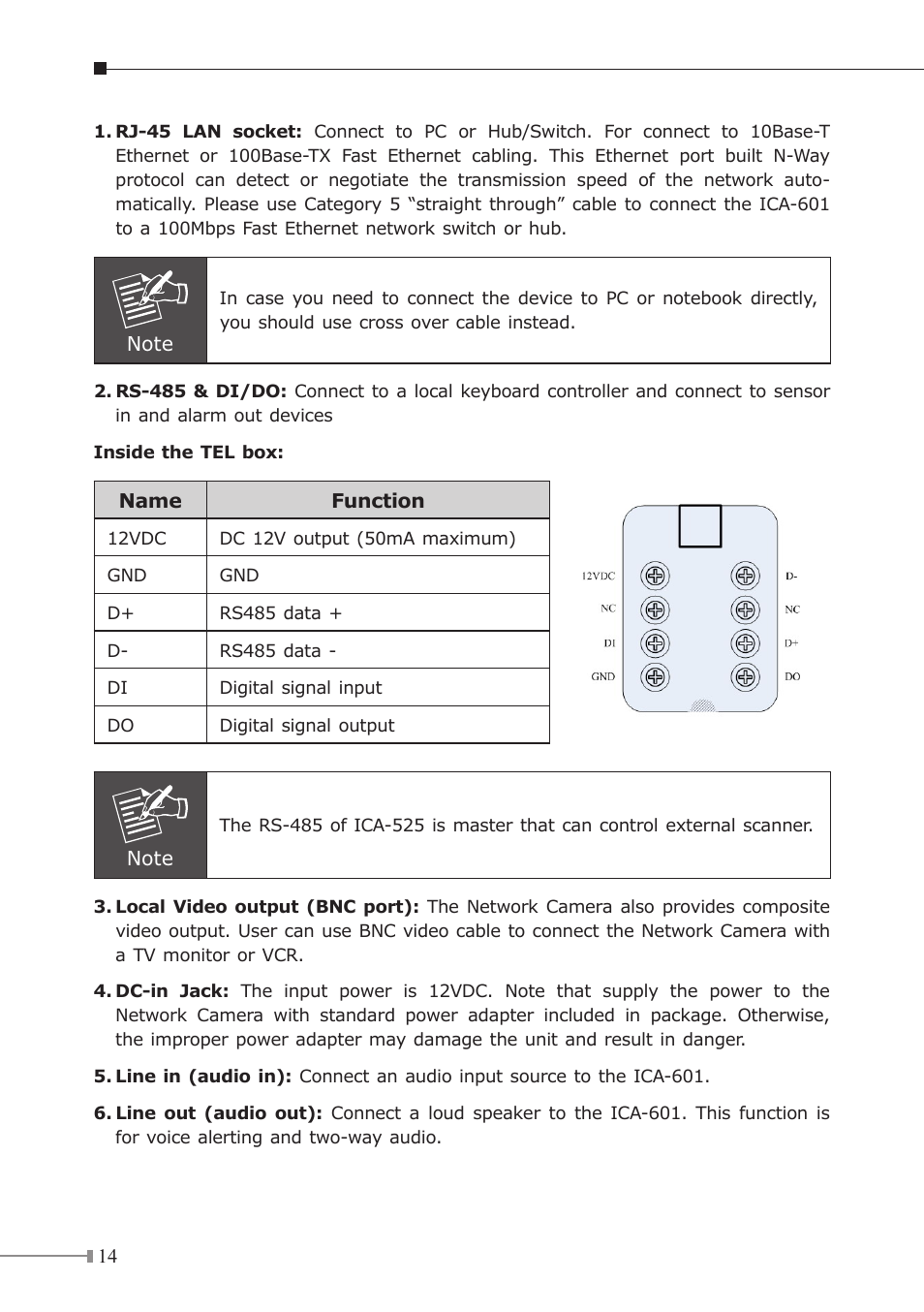 PLANET ICA-230 User Manual | Page 14 / 36