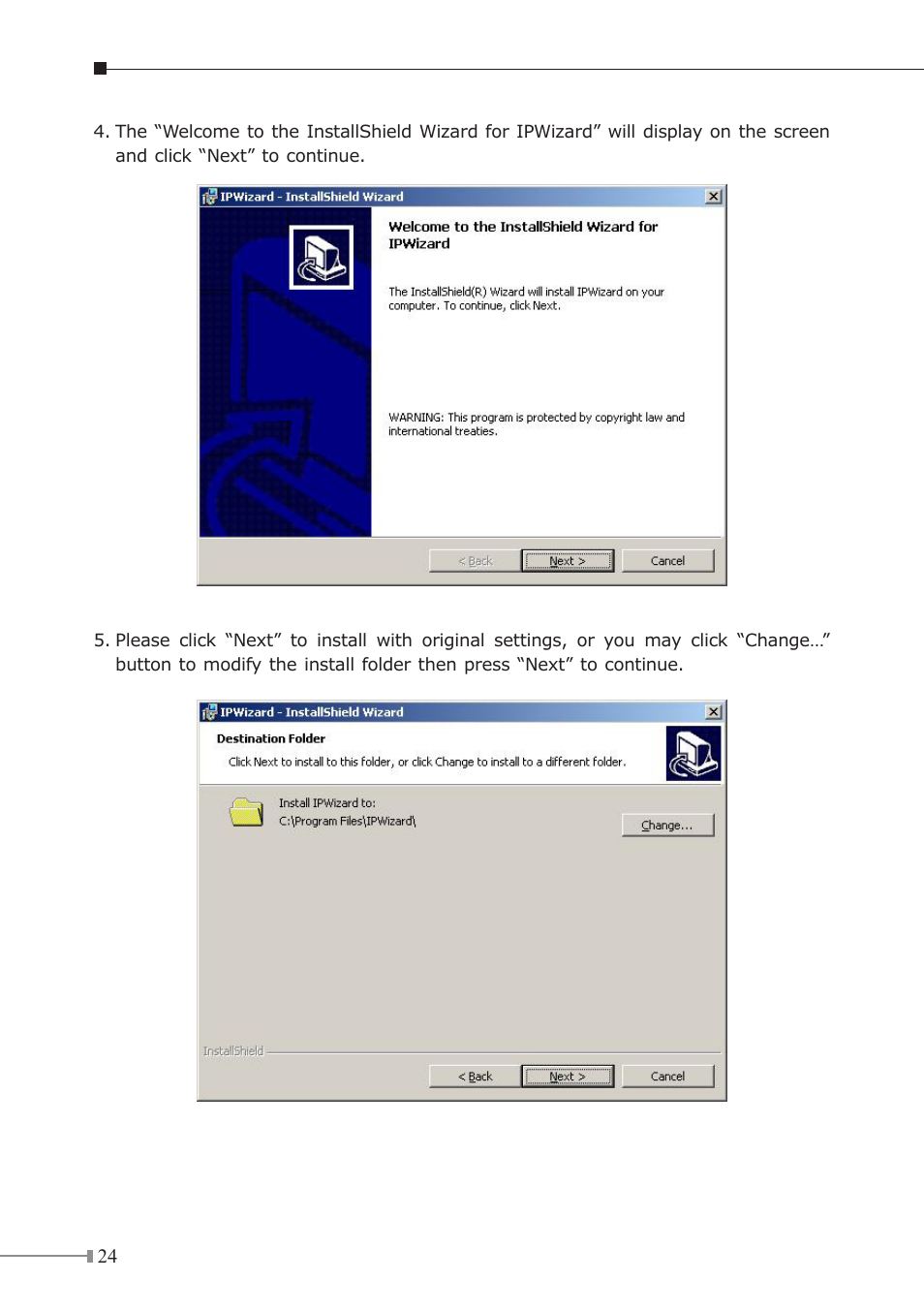 PLANET ICA-230 User Manual | Page 24 / 36
