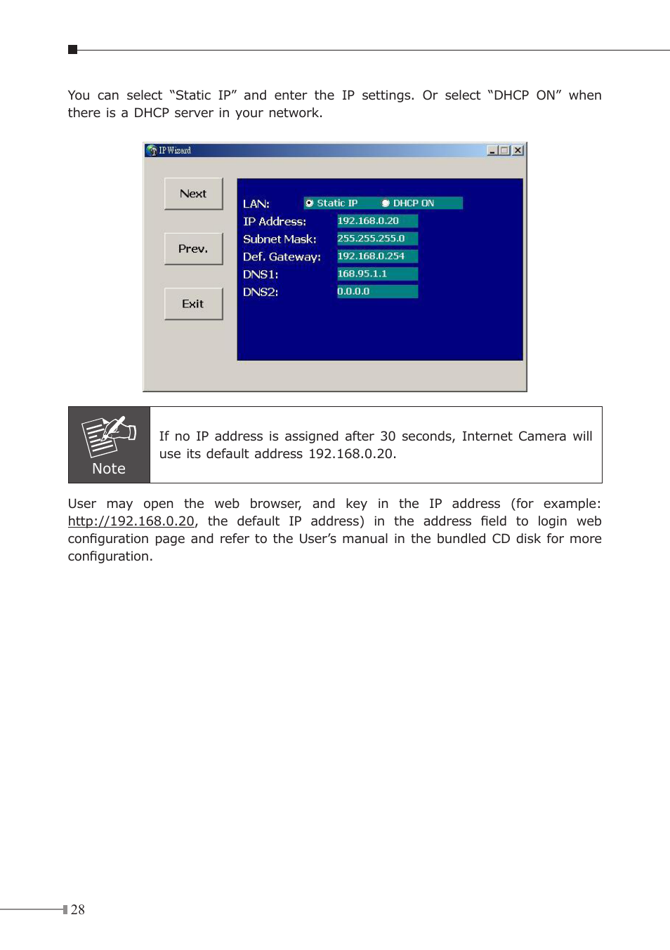 PLANET ICA-230 User Manual | Page 28 / 36