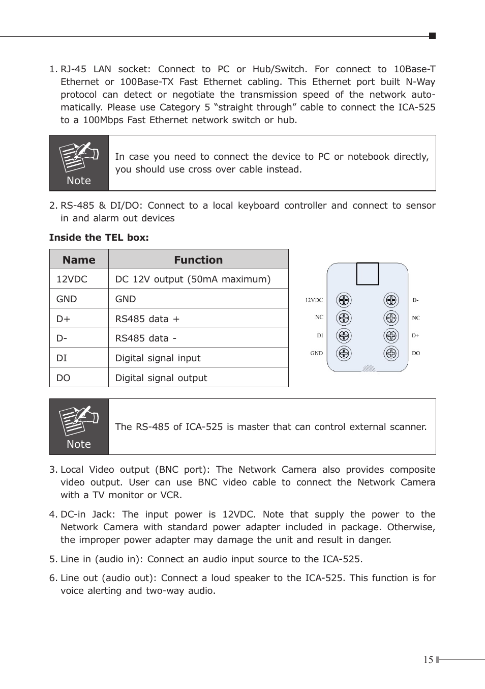 PLANET ICA-310 User Manual | Page 15 / 40