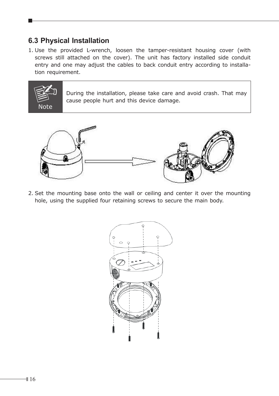 3 physical installation | PLANET ICA-310 User Manual | Page 16 / 40