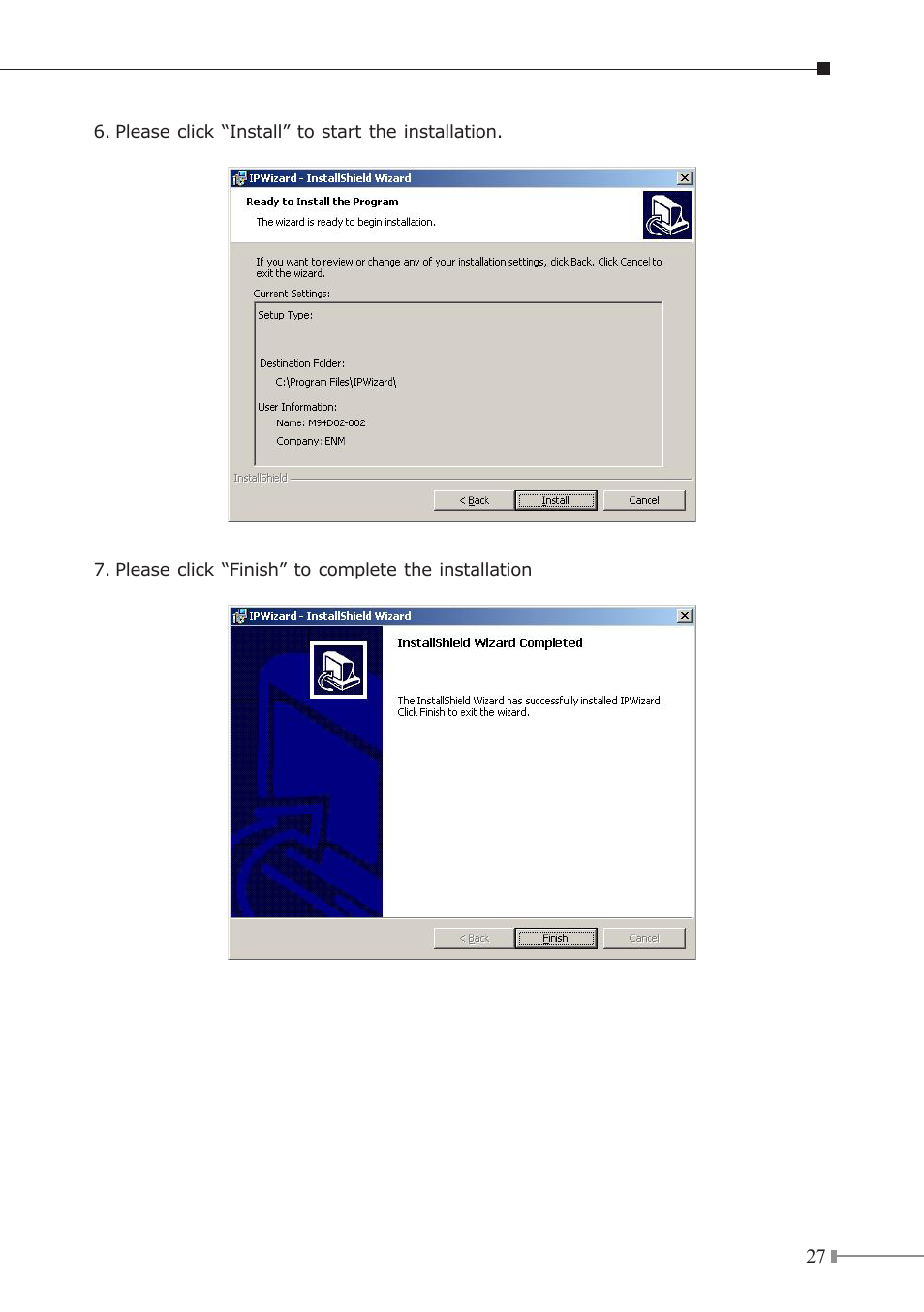 PLANET ICA-310 User Manual | Page 27 / 40