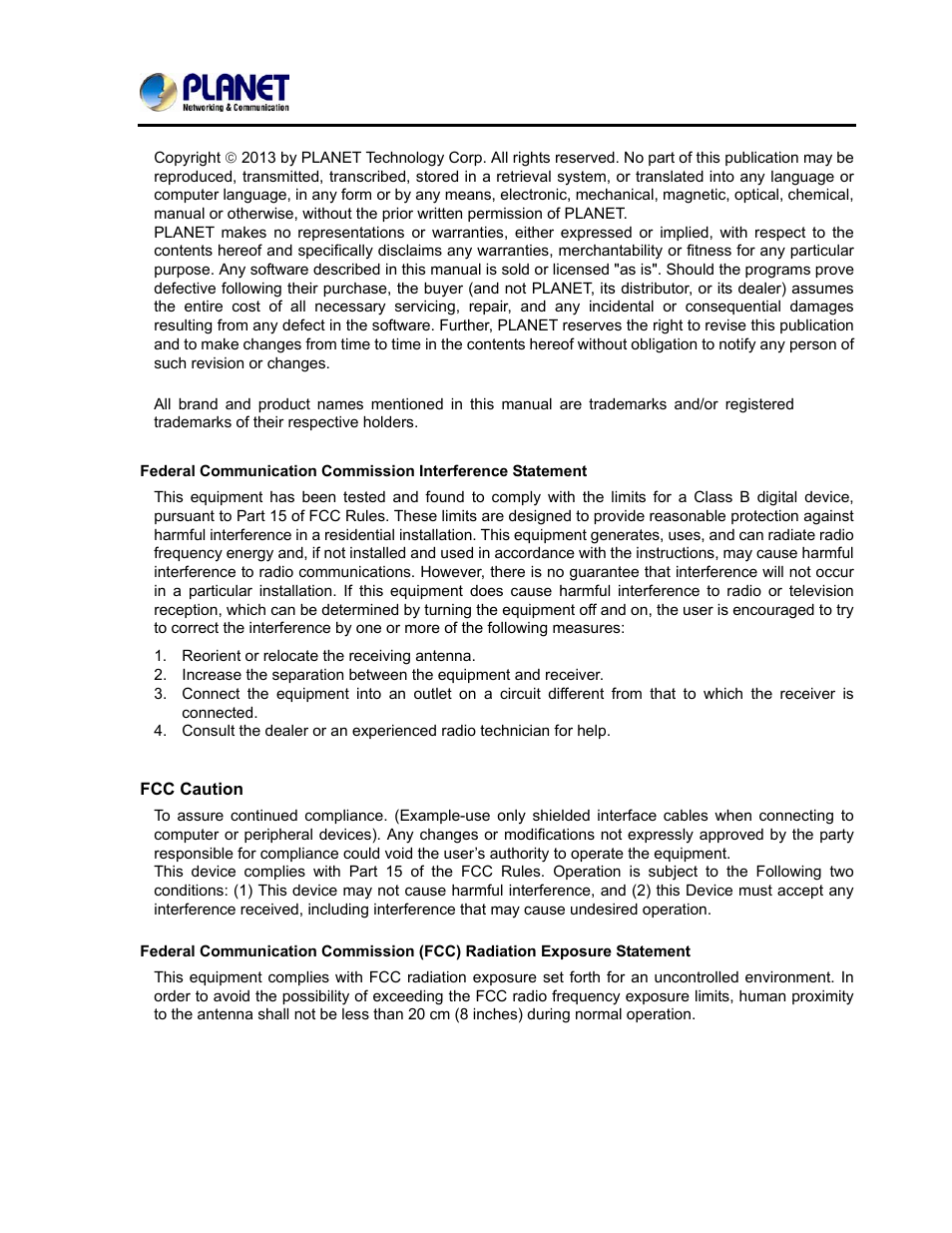 PLANET ICA-3250V User Manual | Page 2 / 80