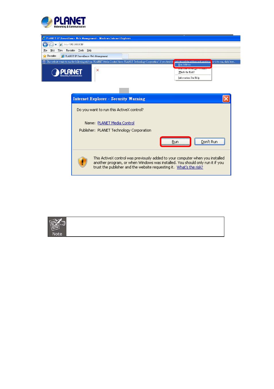 3 live view | PLANET ICA-3260 User Manual | Page 30 / 88