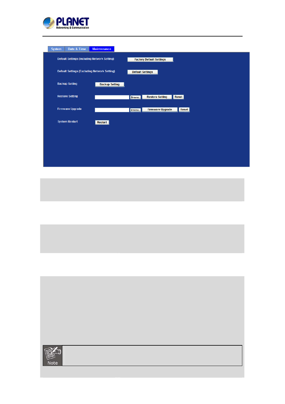 3 maintenance | PLANET ICA-3260 User Manual | Page 51 / 88