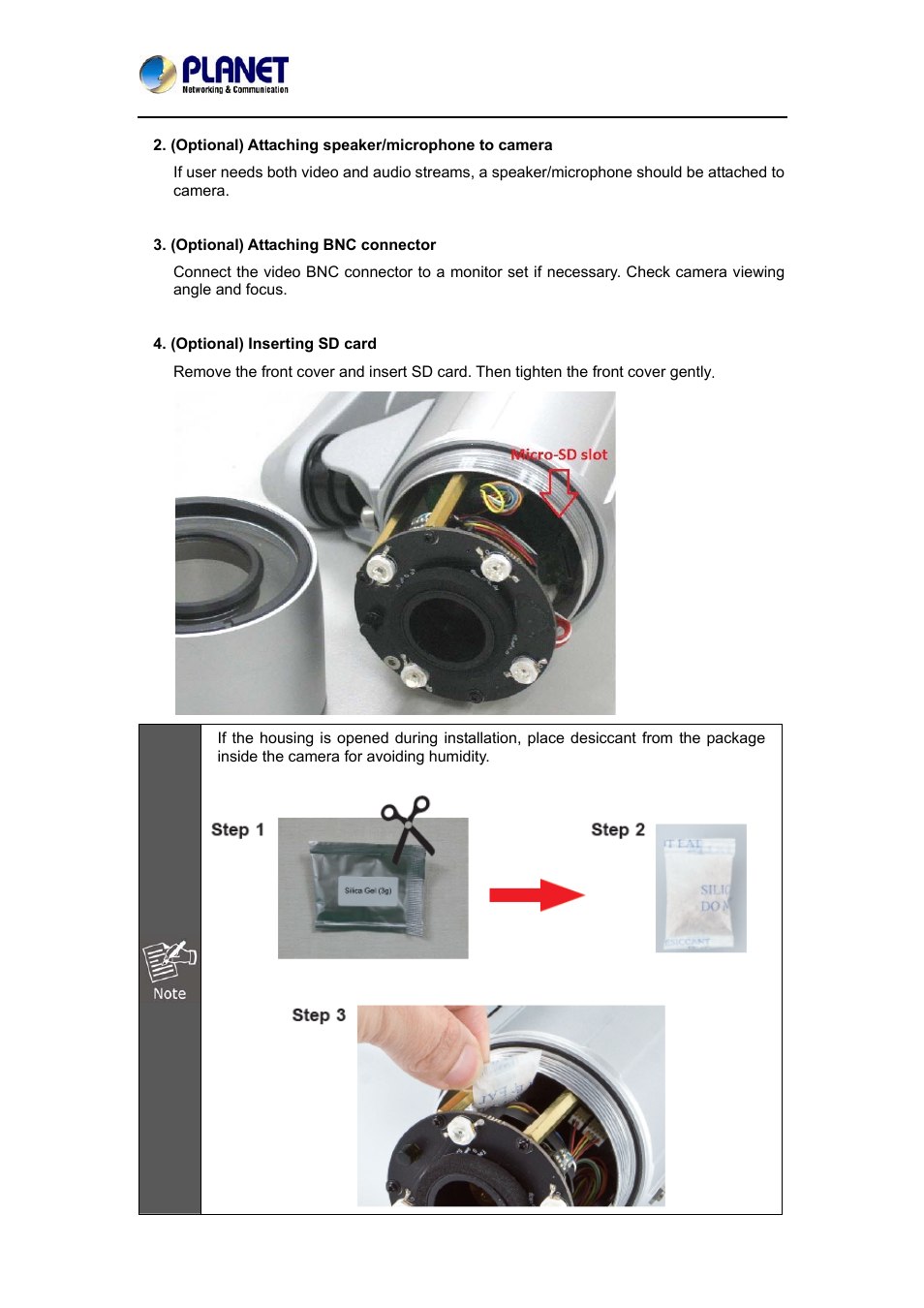 PLANET ICA-3350P User Manual | Page 13 / 67