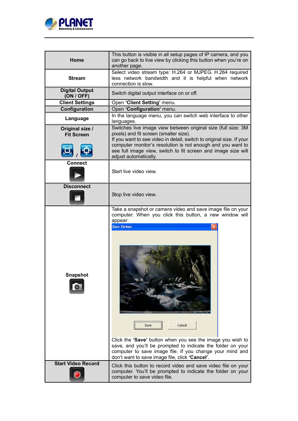 PLANET ICA-3350P User Manual | Page 27 / 67