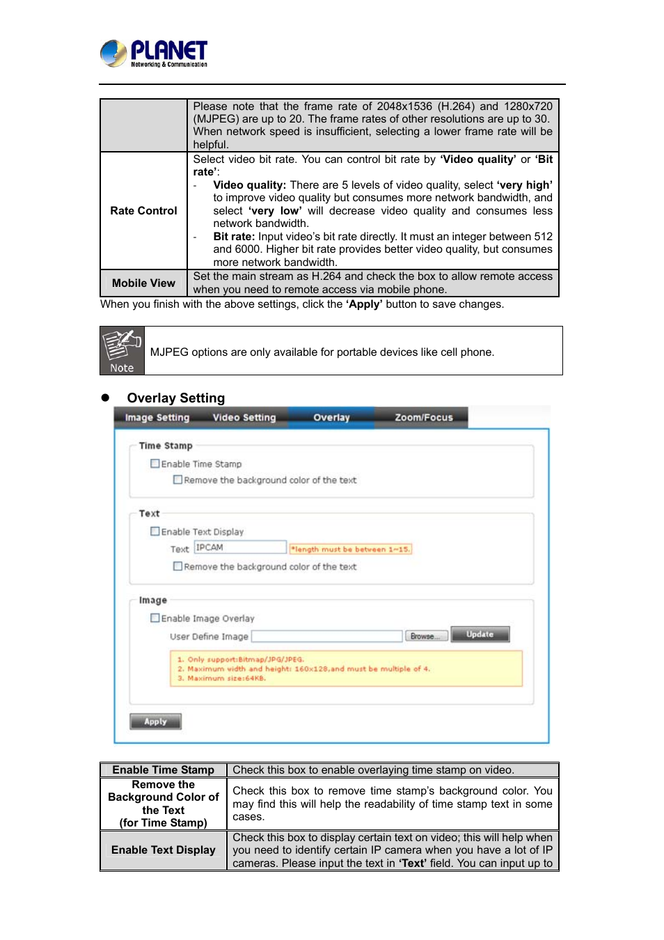 PLANET ICA-3350P User Manual | Page 40 / 67