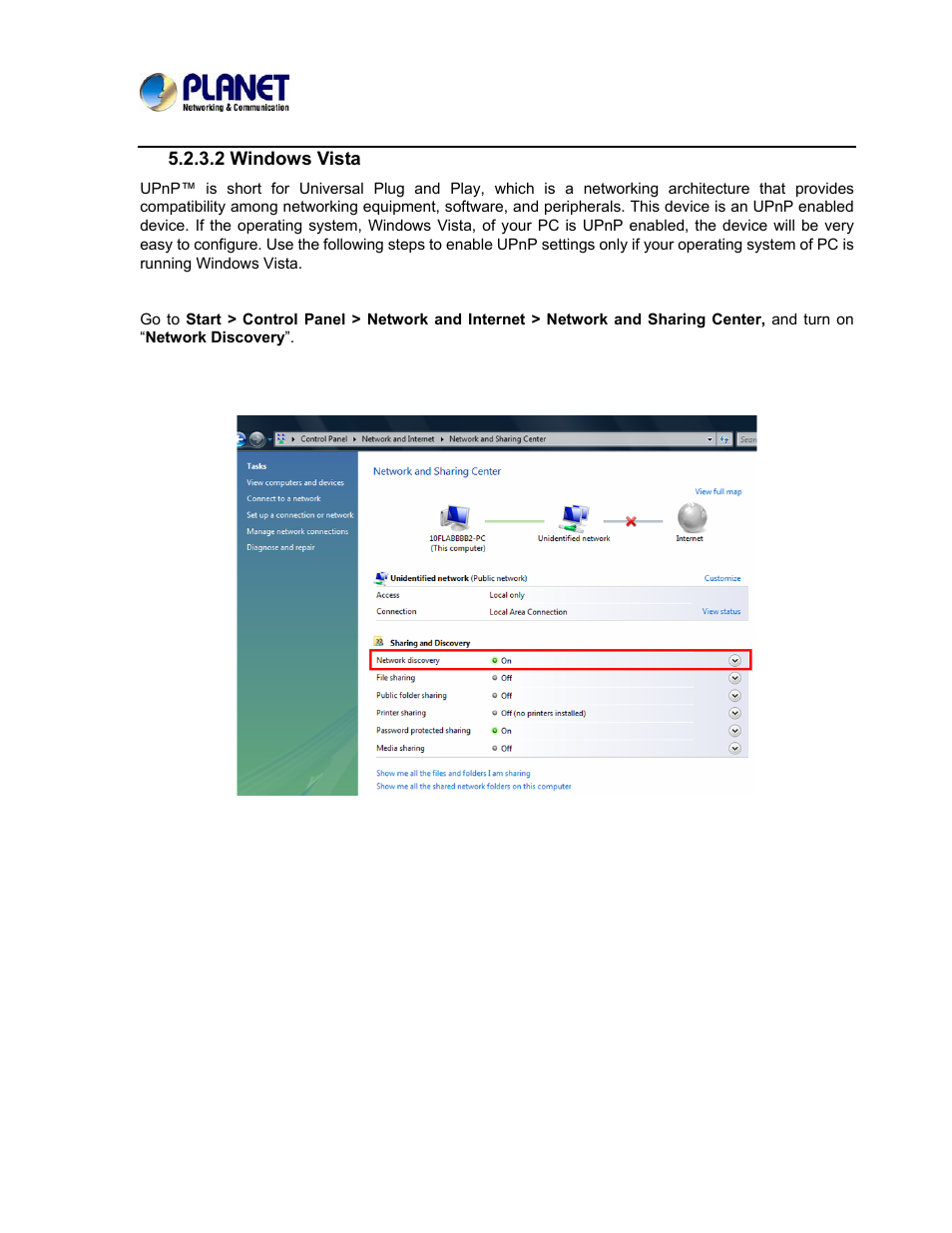 2 windows vista | PLANET ICA-3550V User Manual | Page 51 / 81