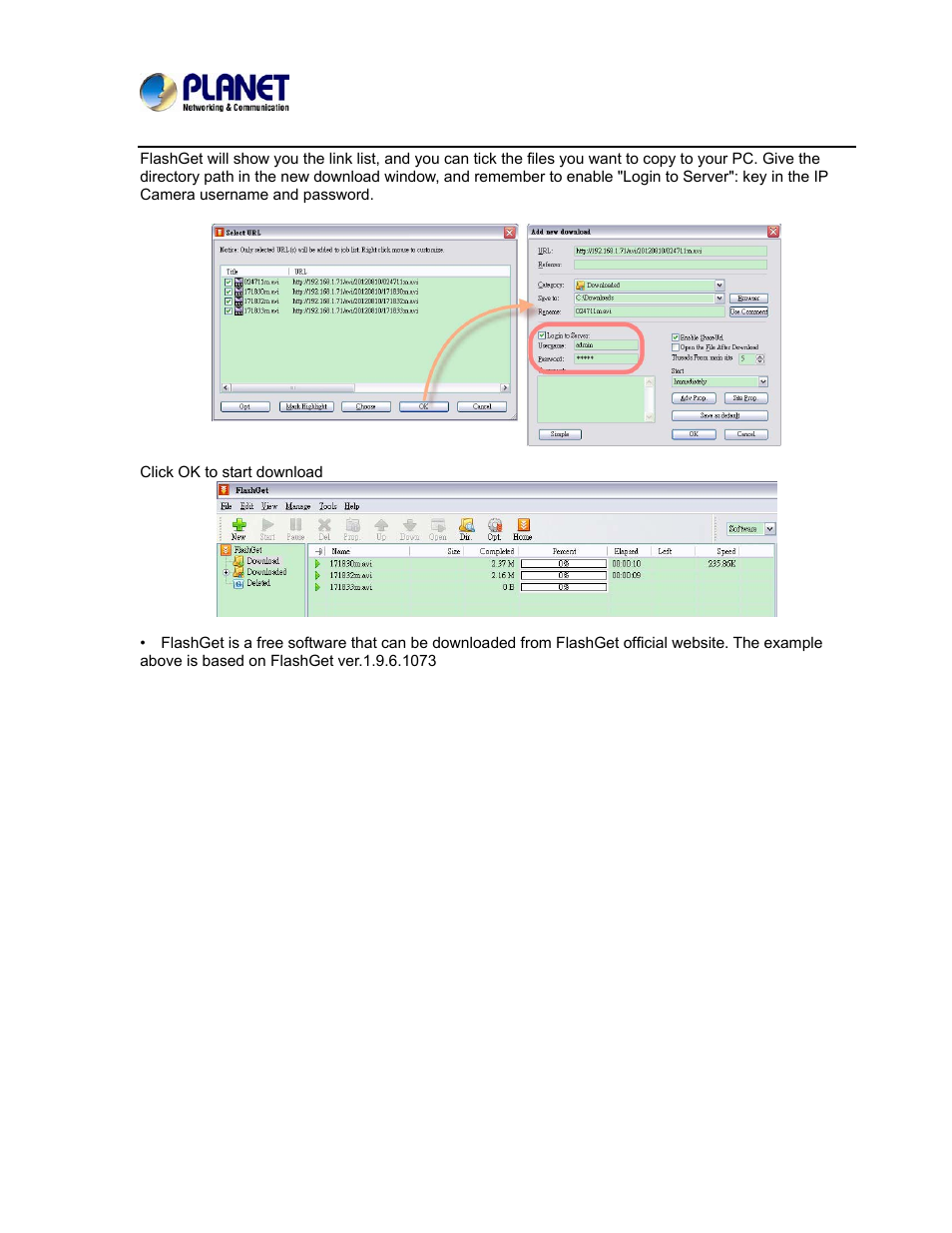 PLANET ICA-3550V User Manual | Page 69 / 81